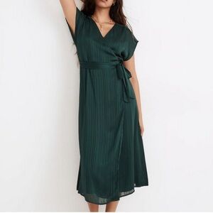 NWT Madewell Wrap Midi Dress